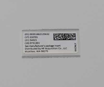 5166212563 Rfid Label Sodium Bicarb